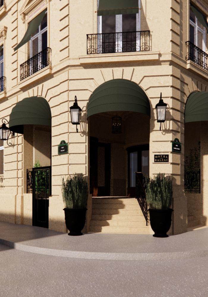 Hotel Balzac París Exterior foto